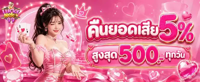 neko99 คืนยอดเสีย 5%